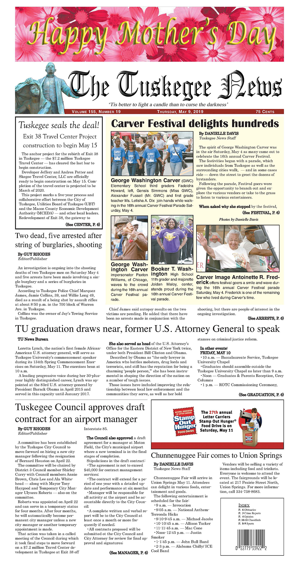 The Tuskegee News - Tuskegee seals the deal!